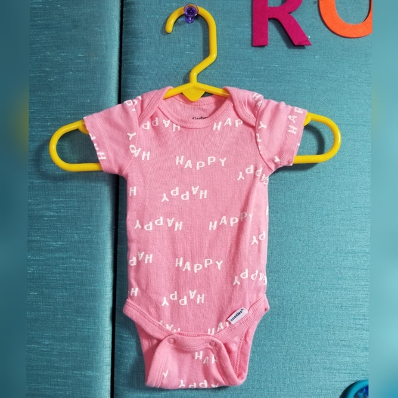 NB Gerber Onesies Set of 3 (Girls) - Picture 4 of 8